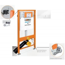 Cadru cu rezervor Wc si Clapeta alba Excusive 2.0 - Jomo-Werit